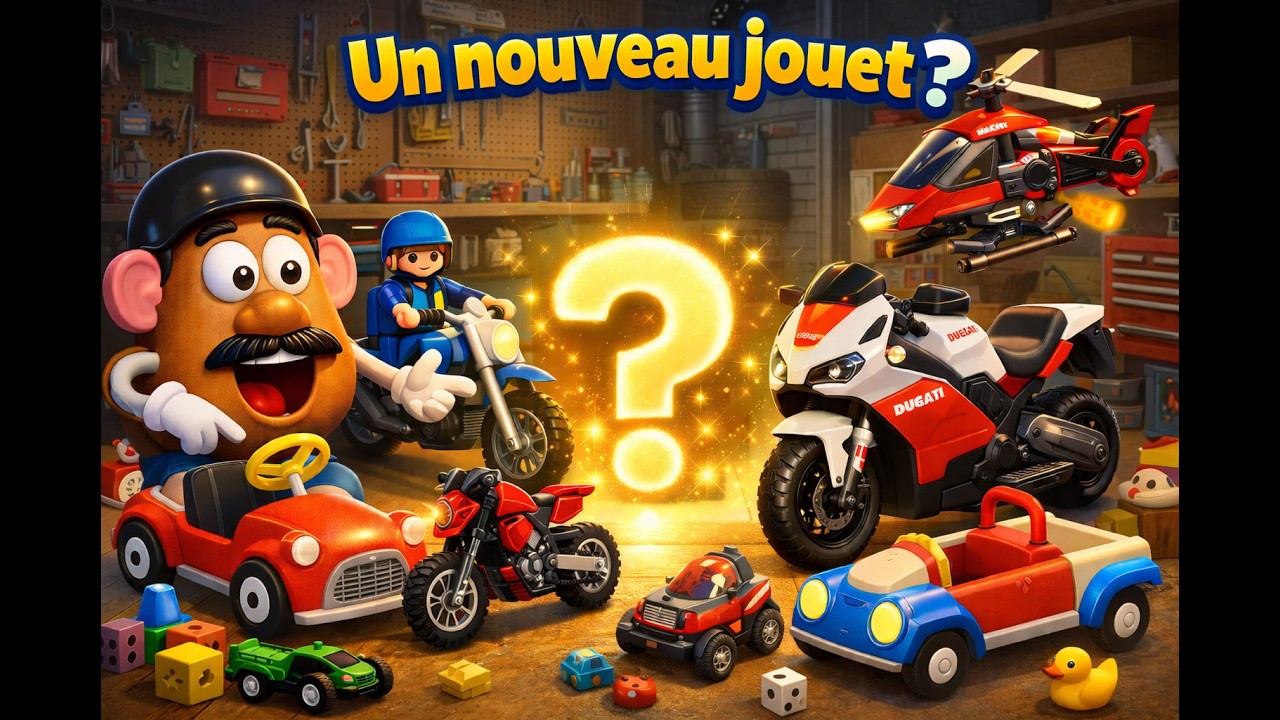 J'ai rentré un nouveau jouet dans mon garage !!!