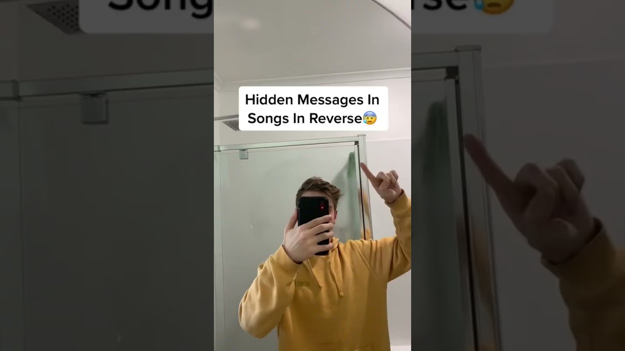Hidden Messages In Songs In Reverse😰 #shorts