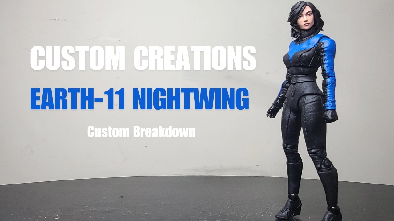 Custom Creations - Earth 11 Nightwing | McFarlane Dc Multiverse