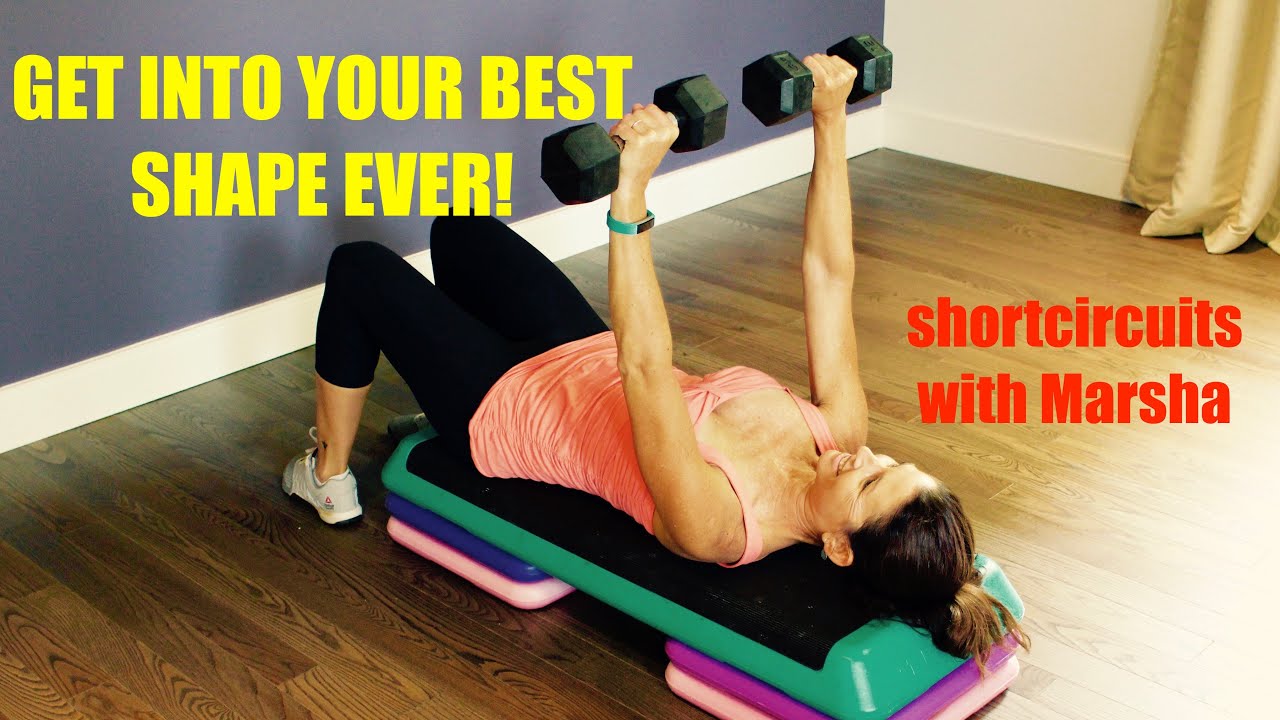 Step and Strength Workout for Maximum Results - 15 Minute Cardio and Resistance in One