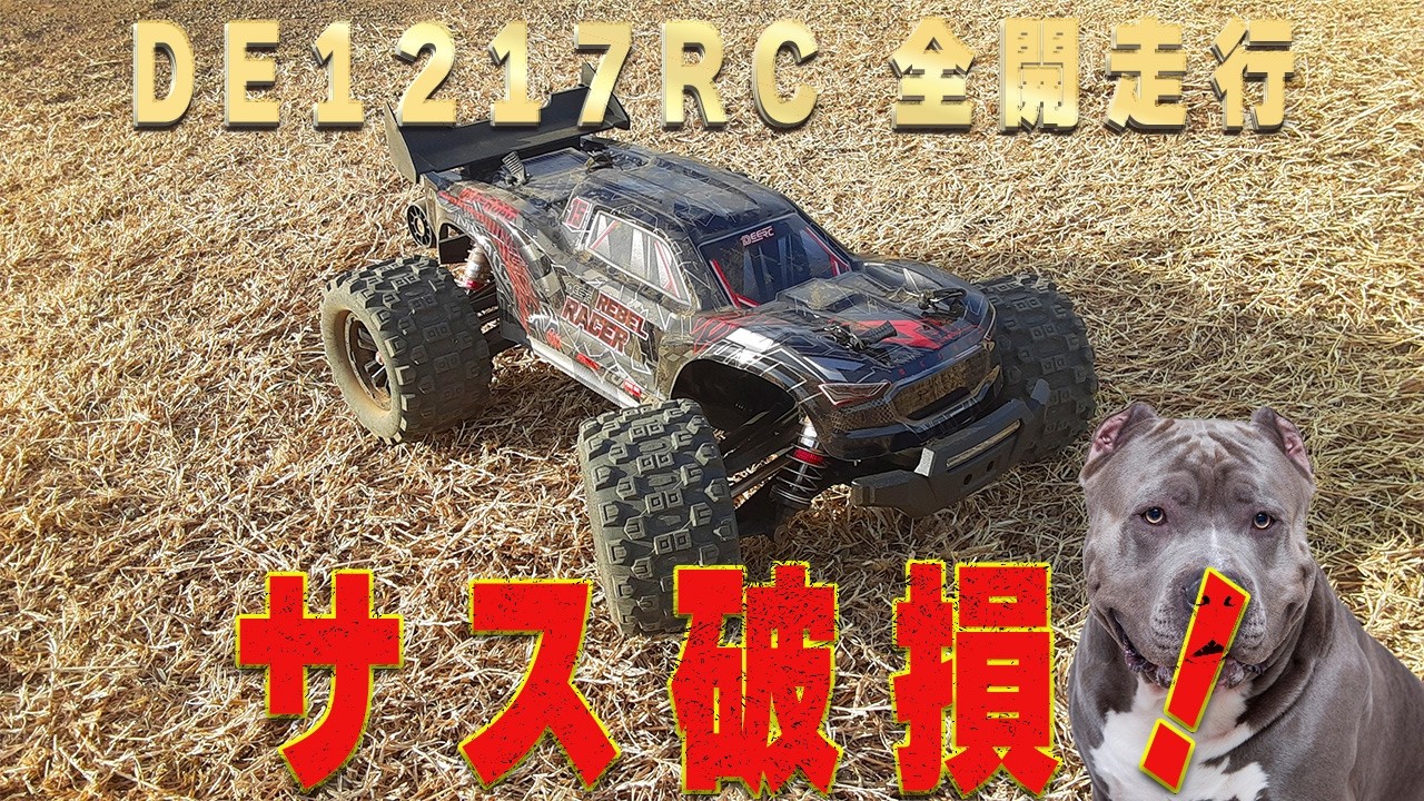 DEERC DE1217RC サスペンション破損でも走り切るタフなRCカー!アマゾンで大人気！