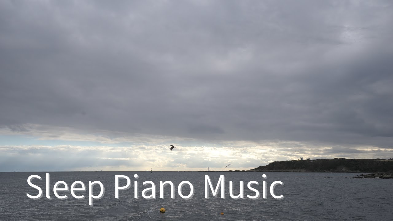 When the Sun Leaves the Sea｜Calm Piano Music for Sleep & Relaxation｜60min｜TORA Photo & BGMsound