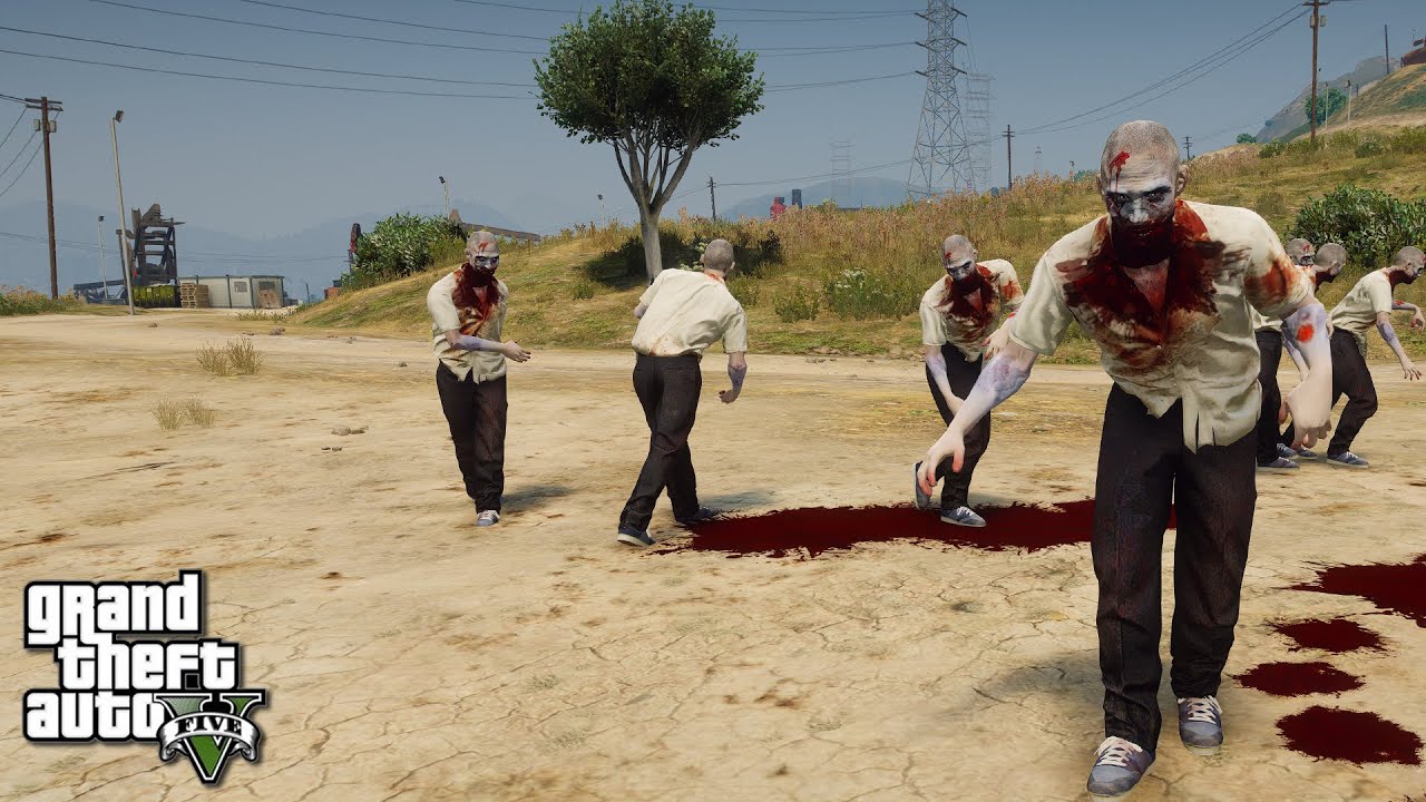 Как установить Зомби мод в GTA 5 / Зомби Апокалипсис в ГТА 5