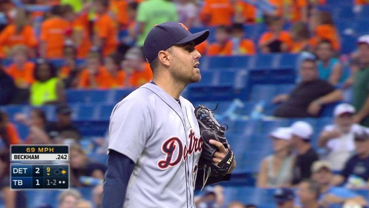 DET@TB: Soria strikes out Beckham for the final out