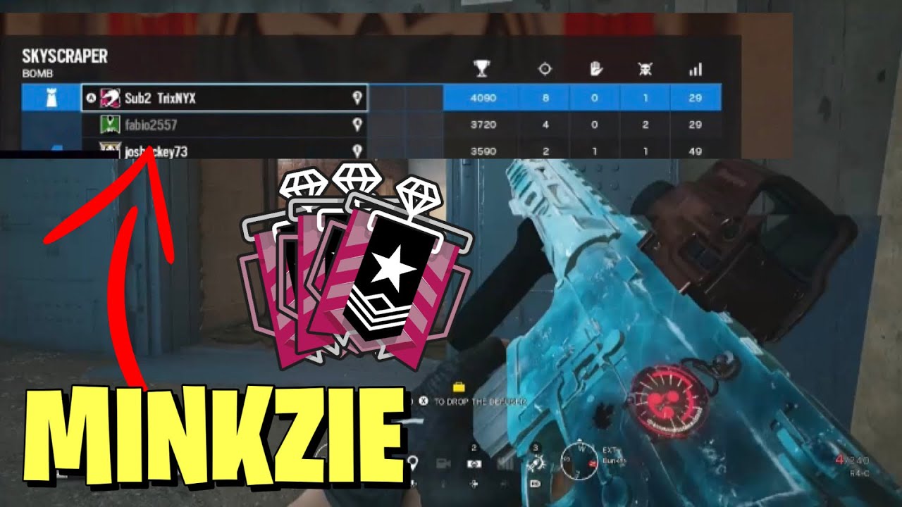 How a CHAMPION Carries Minkzie In Rainbow Six Siege