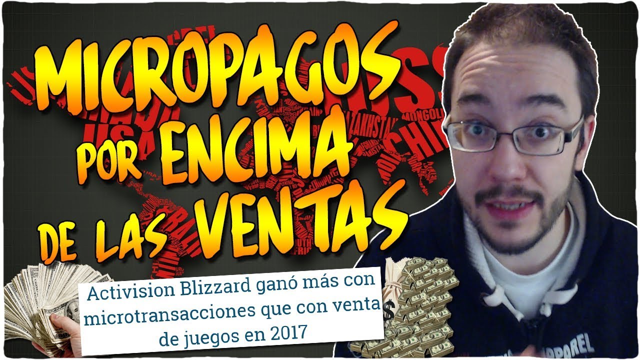 Los MICROPAGOS generan m&aacute;s INGRESOS que las VENTAS de los JUEGOS