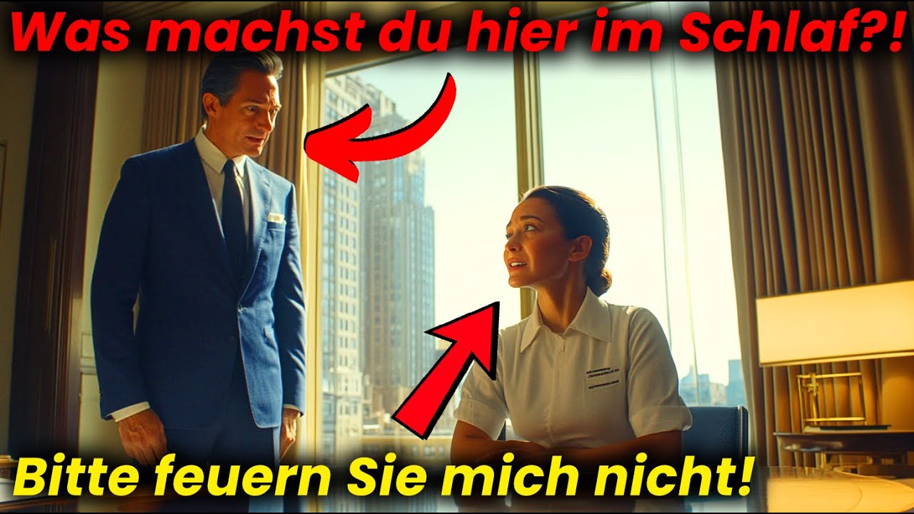 Millionärs-CEO erwischt Reinigungskraft beim Schlafen – und hilft ihr statt sie zu feuern
