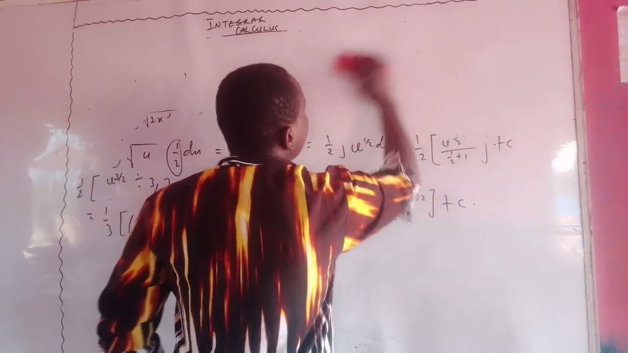 Integral Calculus part 2 (u substitution)