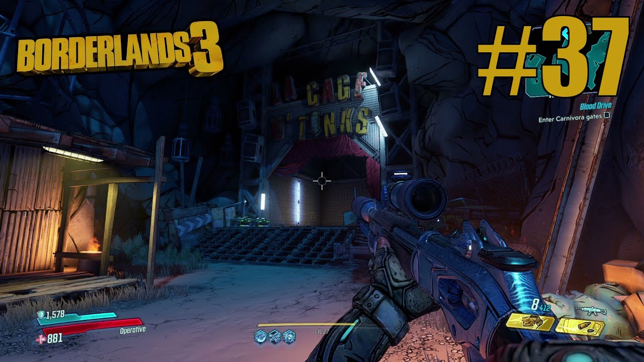 Grabbing The Gold Car And Heading To The Carnivora Gates - Borderlands 3 #37