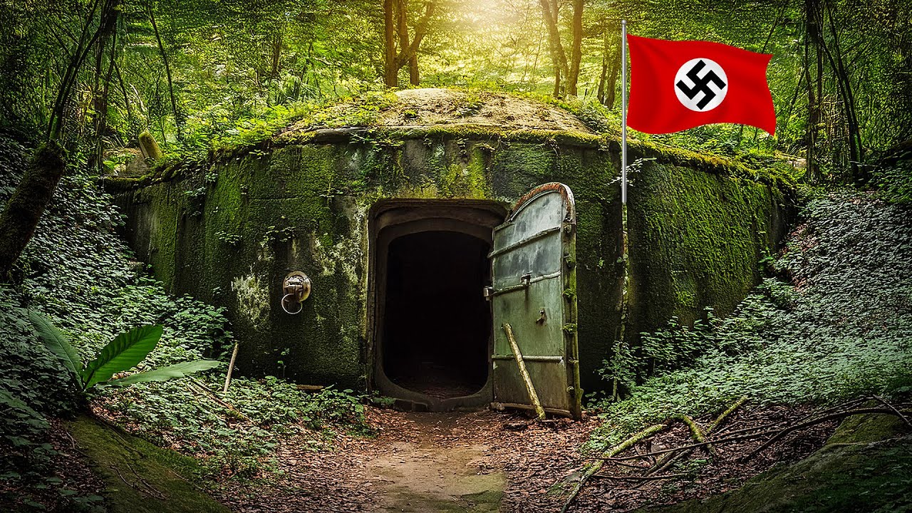 80 ANS APRÈS, IL Y A DES ARMES DE GUERRE DANS CE BUNKER !