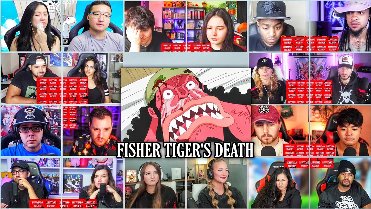 Fisher Tiger's Death Reaction Mashup | One Piece Episode 543