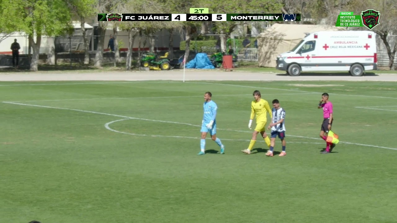 JORNADA 11 FC JUÁREZ VS MONTERREY SUB 21