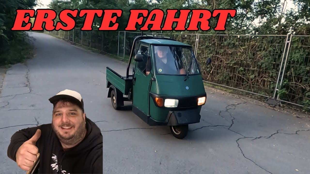 Piaggio APE 50 FINALE! Was ein Gerät