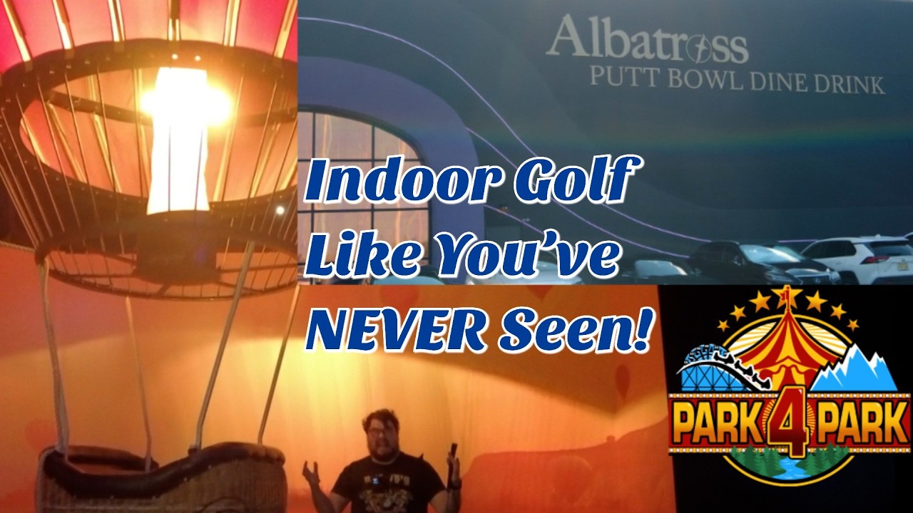⛳✨ Inside the World’s Largest Indoor Mini Golf | Albatross Edison NJ