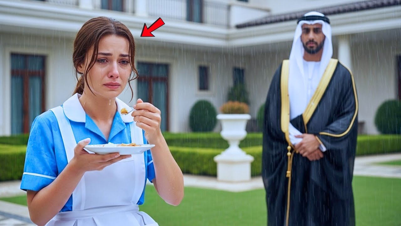 ARAP MILYARDER, TEMIZLIKÇI KADINI YAĞMURDA YEMEK YERKEN BULDU... SEBEBINI ÖĞRENINCE GÖZYAŞLARINA...
