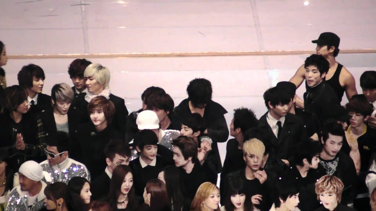 【YESUNG FANCAM】101230 KBS Gayo Daejun Ending