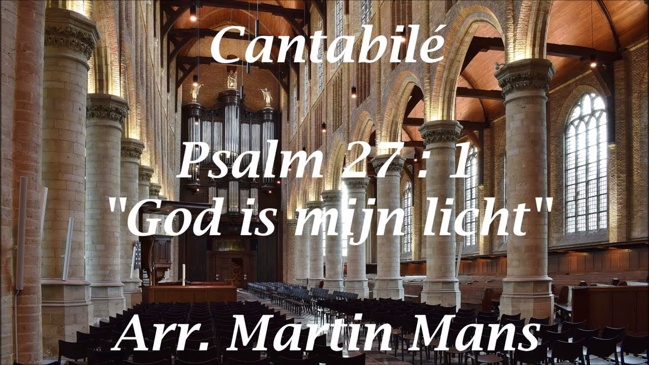 Martin Mans | Psalm 27 | Hanno Bosch orgel Nieuwe Kerk Delft