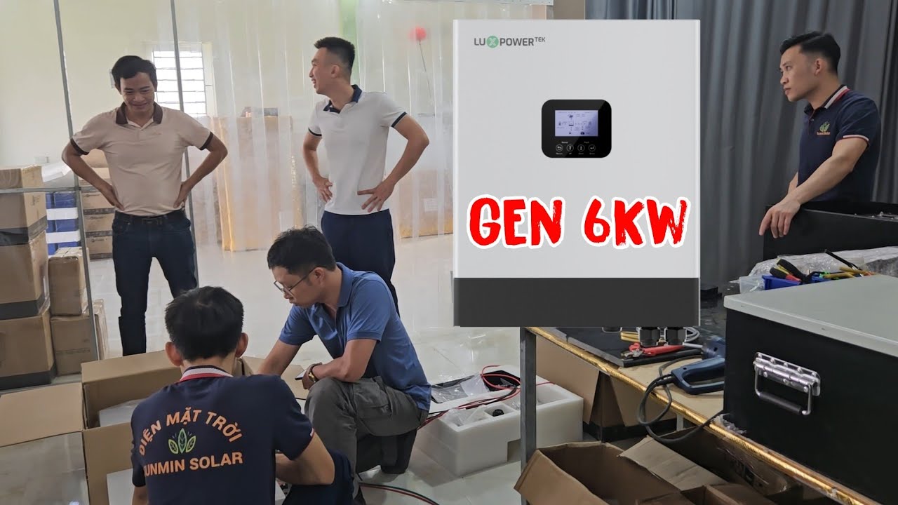 Trên Tay Hybrid Luxpower GEN 6kw | Nhiều Nâng Cấp Đáng Giá