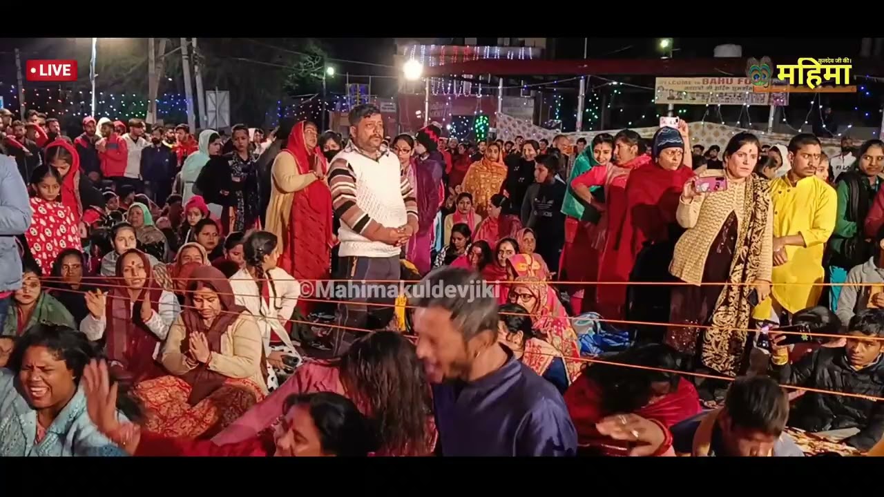 RAMESH KUMAR JOGI LIVE 🔴 VISHAL JAGRAN BAWE KALI MATA MANDIR - JAMMU