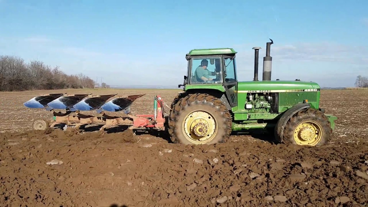 John Deere 4650 + Kverneland 150B