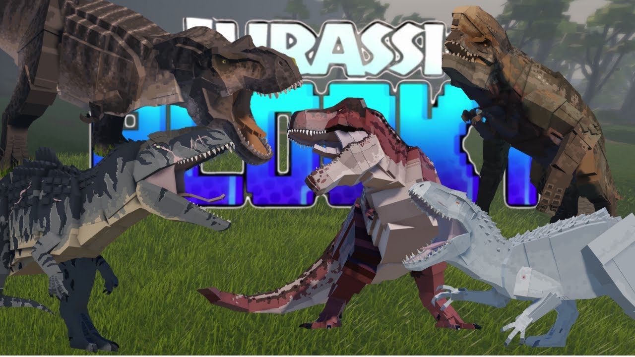 Come join and have fun in Jurassic Blocky