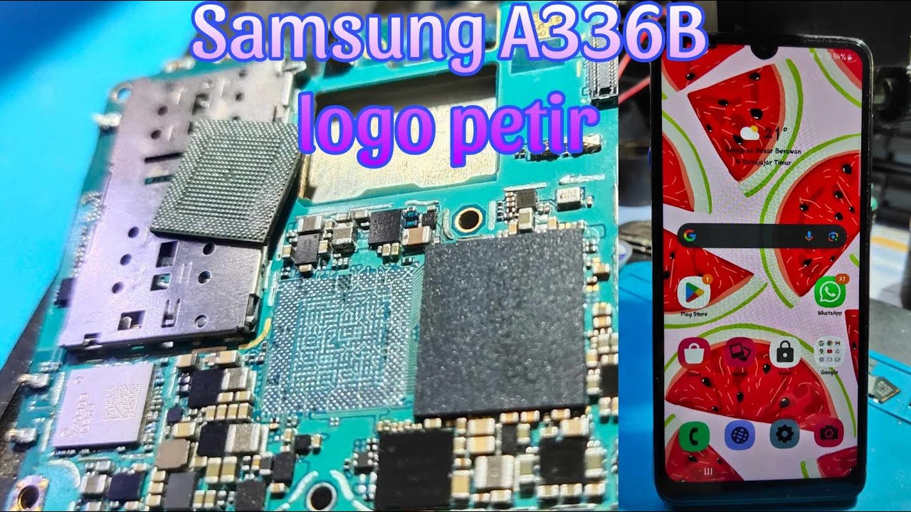 samsung a33 5g logo cas ,begini cara mengatasinya #smartphone #teknisimuda #borneoflasher #ngoprek