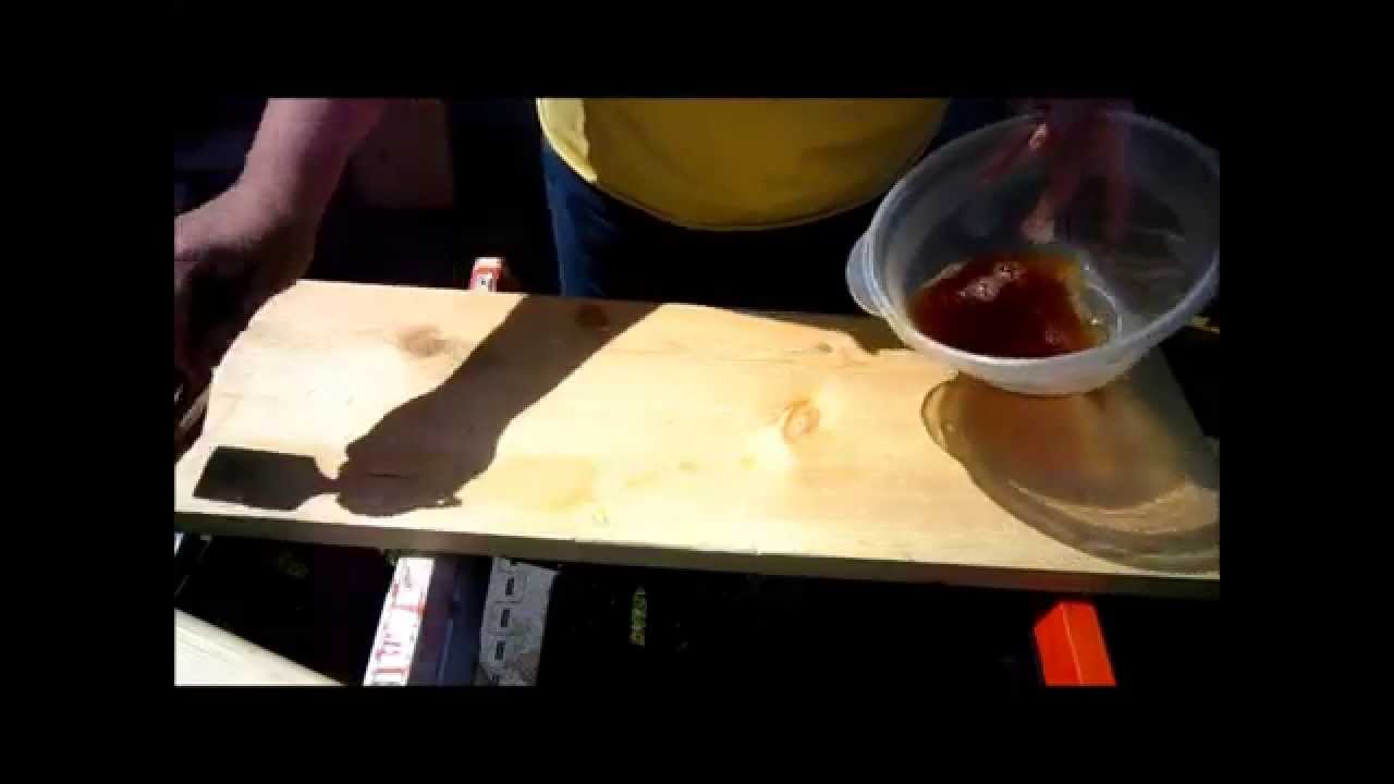 DIY: Cheap & Beautiful Pine Stair Treads Stained with Vinegar and Steel Wool! Gorgeous Stairs!