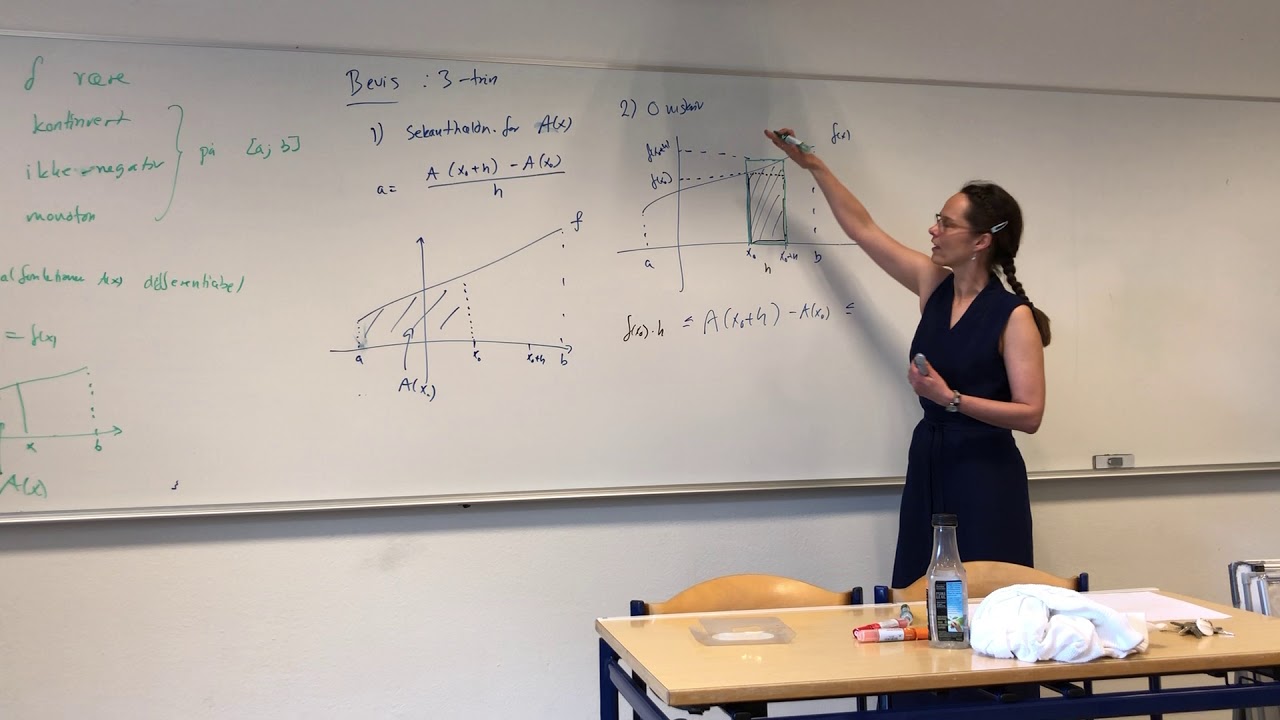 Integralregningens hovedsætning med 3.x maj 2019