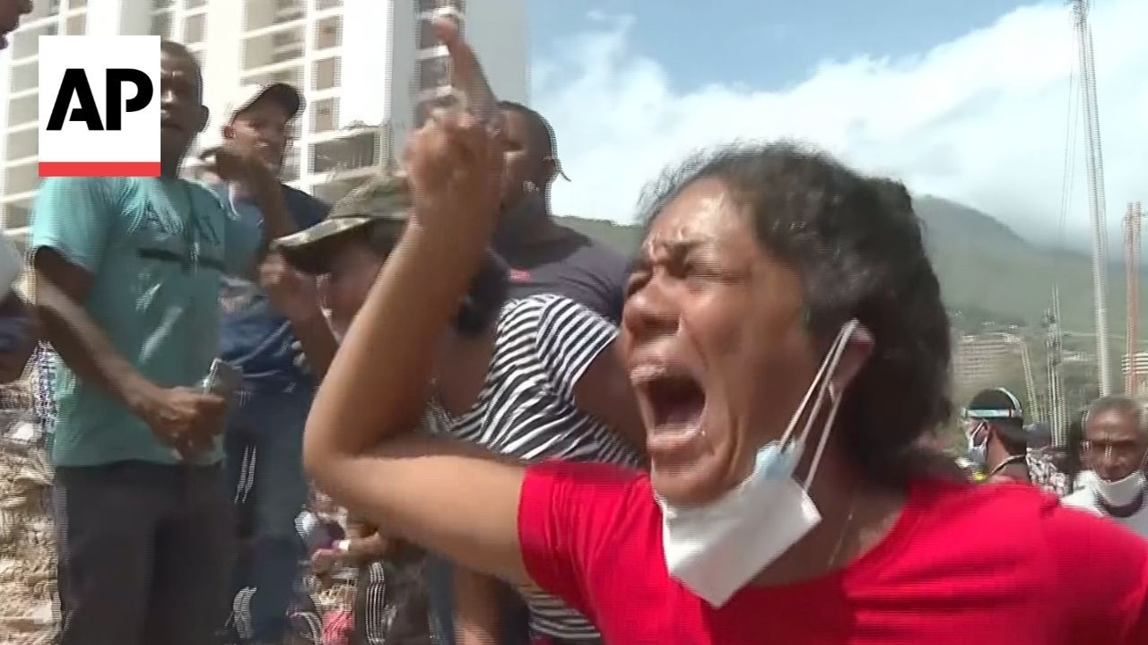 Venezuelans search rubble as anger grows over earthquake response