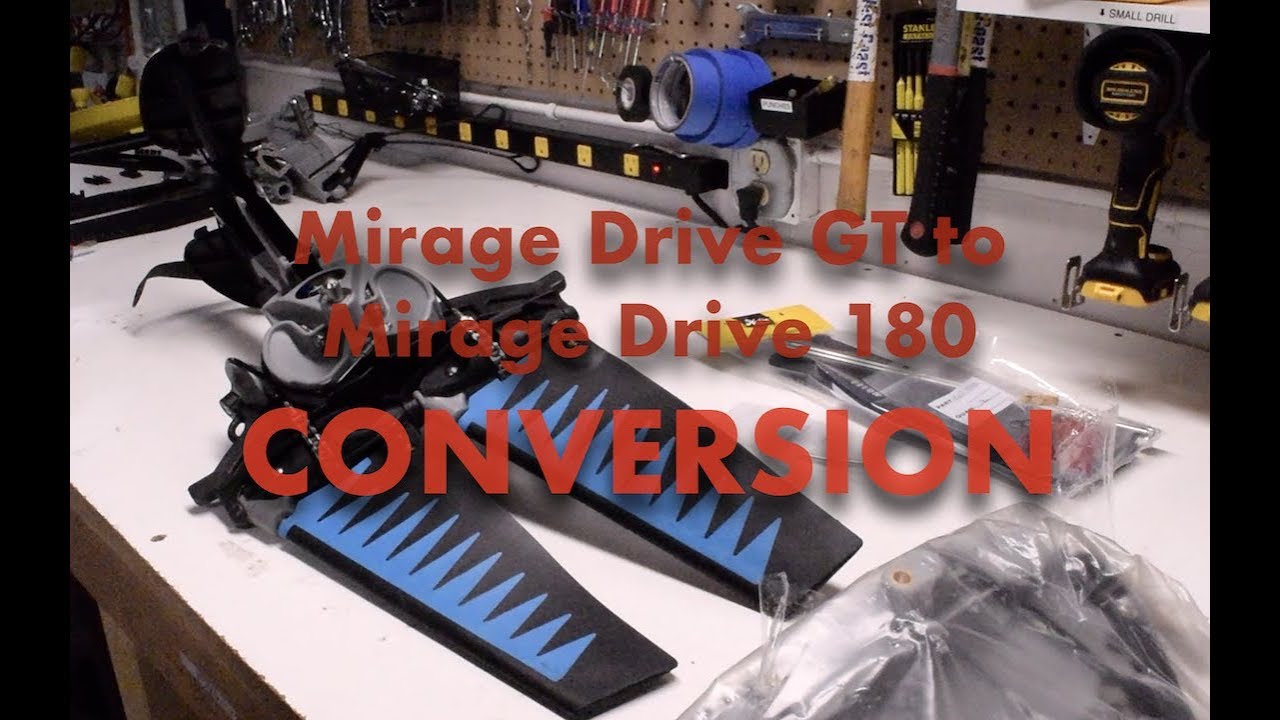 Hobie Mirage Drive GT to Mirage Drive 180 v2 Conversion