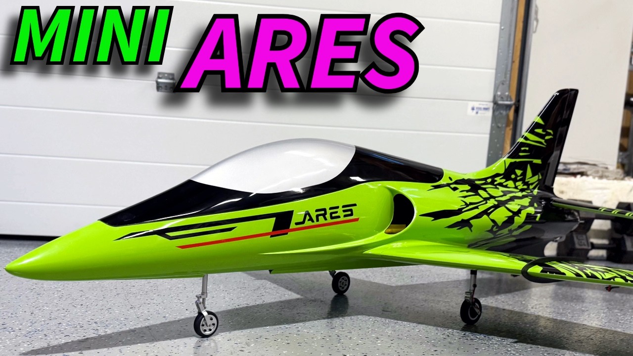RC Tumbling Dreams: Mini Krill ARES Build RC JET Video 3