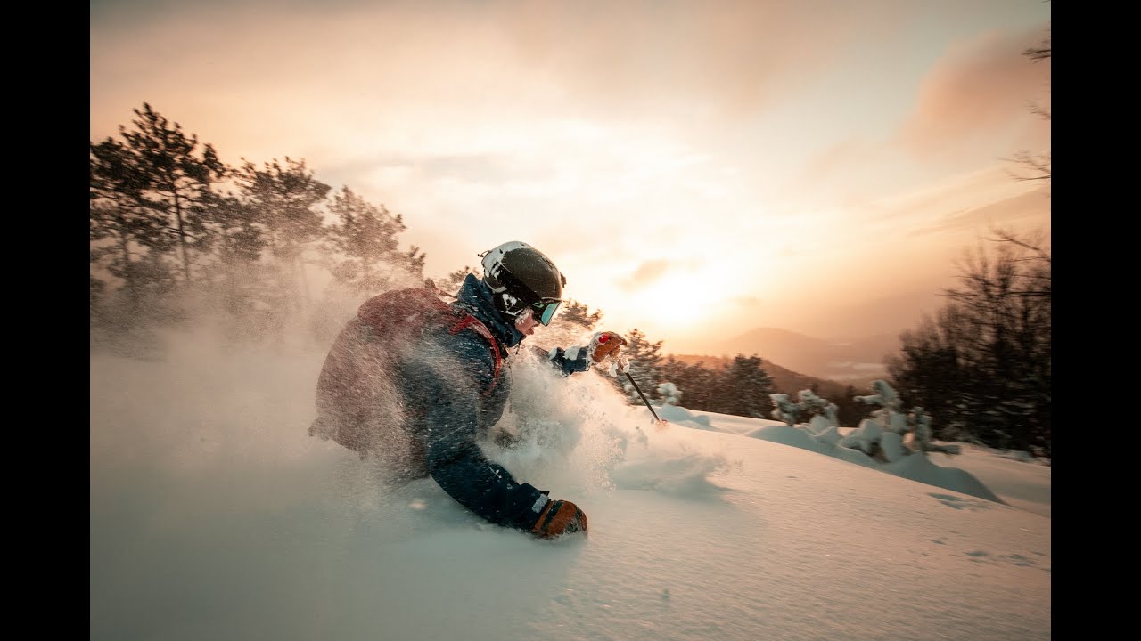 Vermont backcountry skiing in 40+ inches of snow...