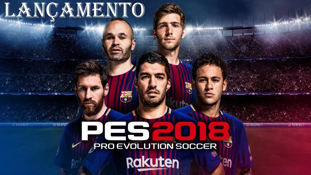 Pro Evolution Soccer 2018 Lançamento Testando o Game