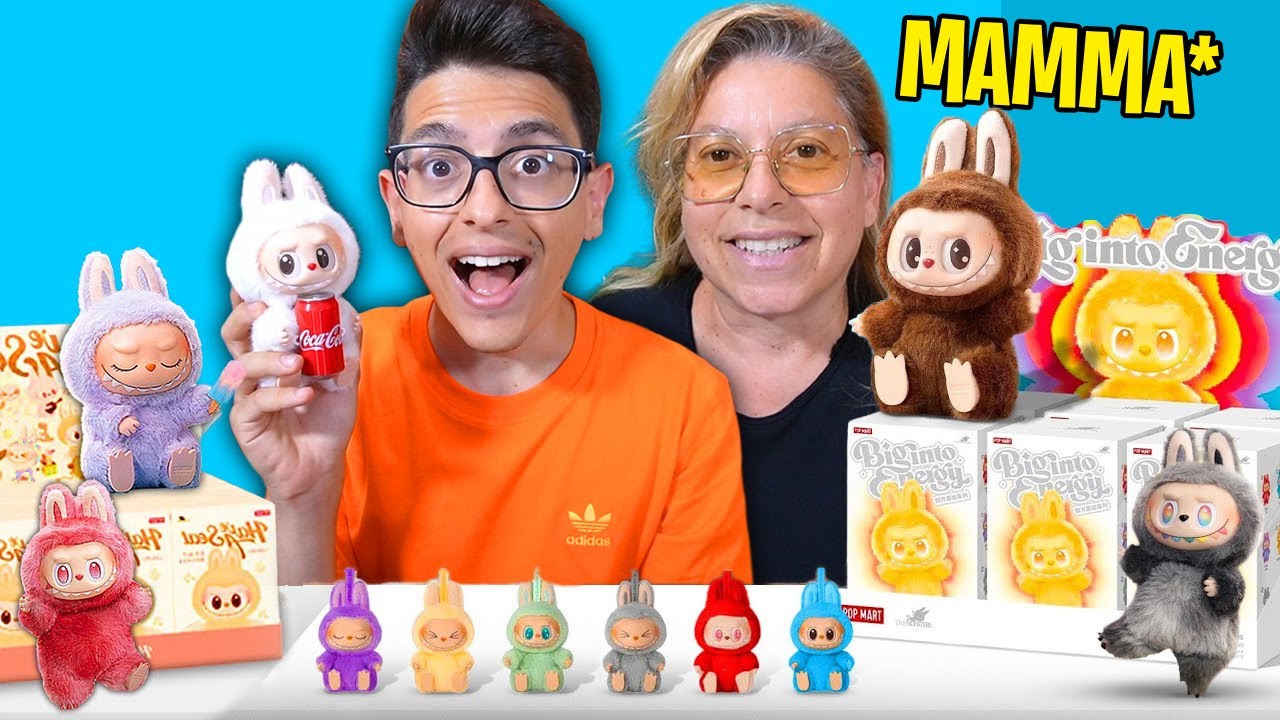 MIA MADRE COMPRA tutti i LABUBU più RARI di INTERNET!!
