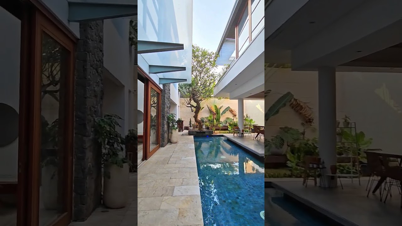 Inspirasi Rumah Konsep Villa Dengan Holiday Vibes #shorts #shortvideo #rumahidaman #realestate