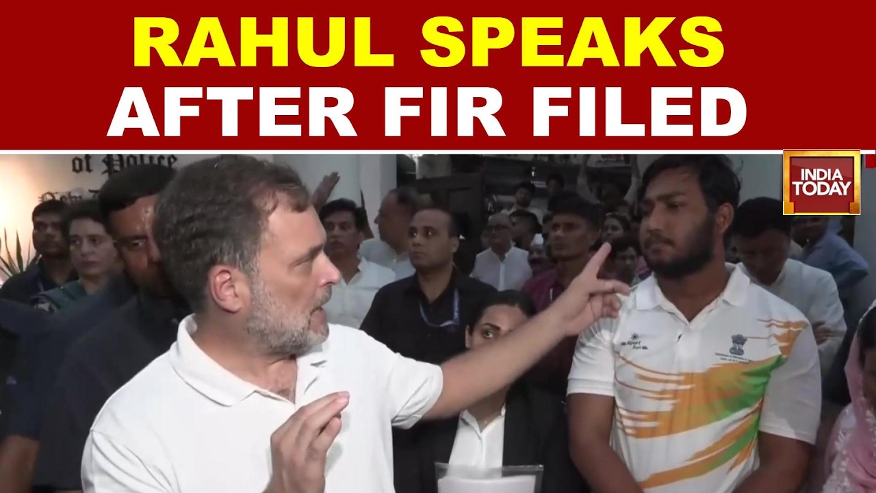 Rahul Gandhi Speaks After Cops File FIR On Pellet Gun Victim&rsquo;s Complaint Following His Protest