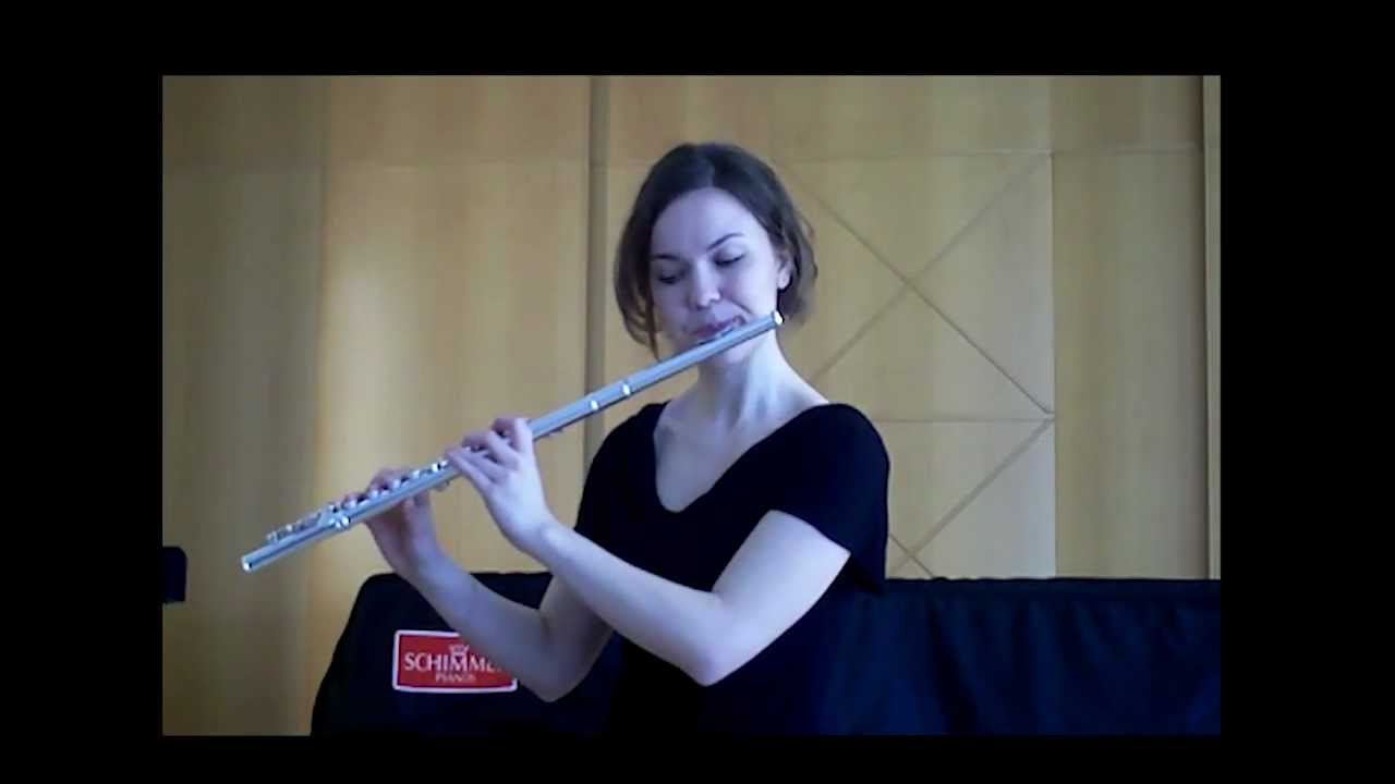 Autumn leaves - jazz flute solo