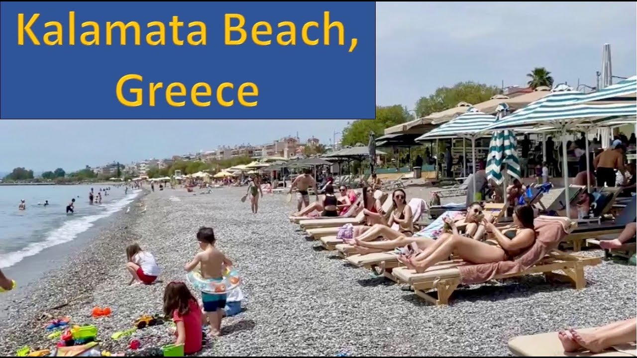 🇬🇷 KALAMATA, BEACH, Seafront and Marina