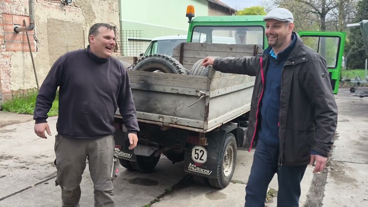 Multicar M25 Projekt bei MAX in Wernigerode / Im Urlaub Multicarianer besucht