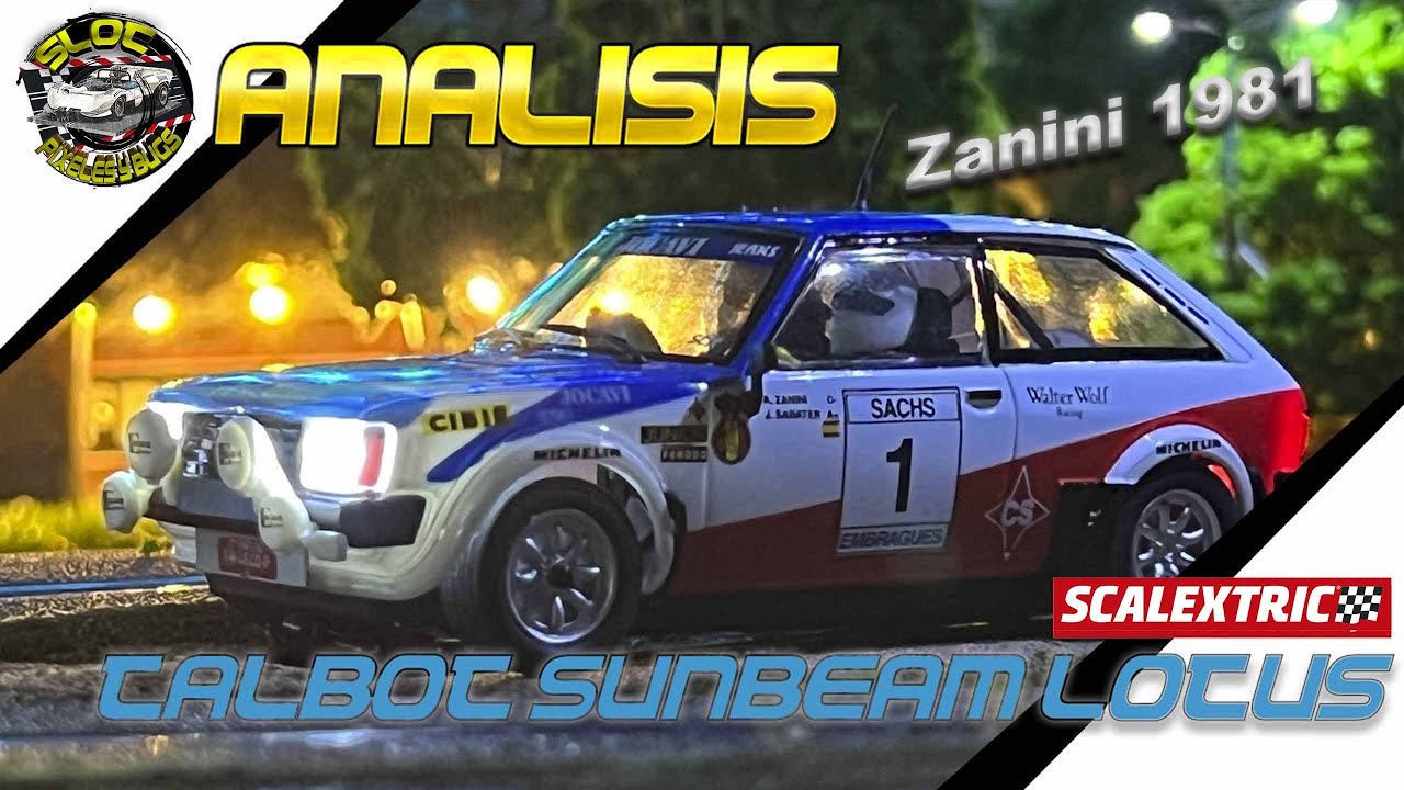 Análisis Talbot Sunbeam Lotus Zanini 81, Scalextric