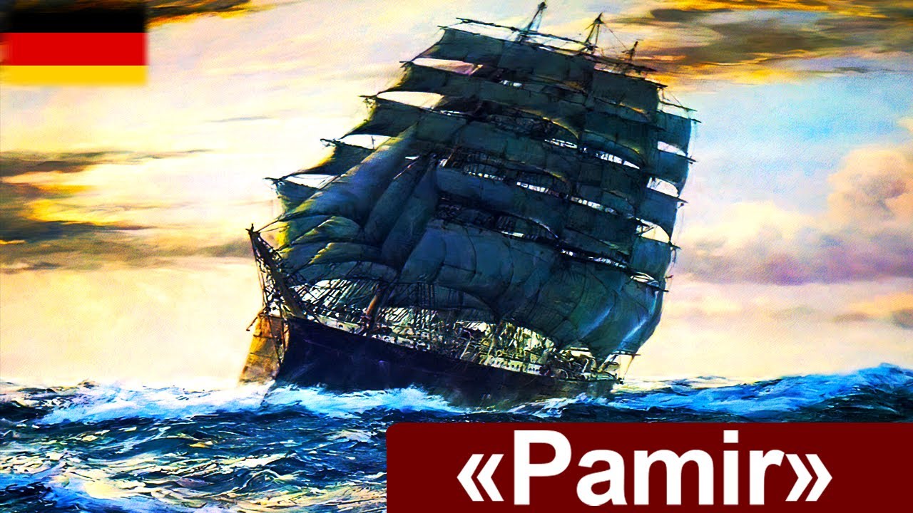 The wreck of the four-masted vessel Pamir