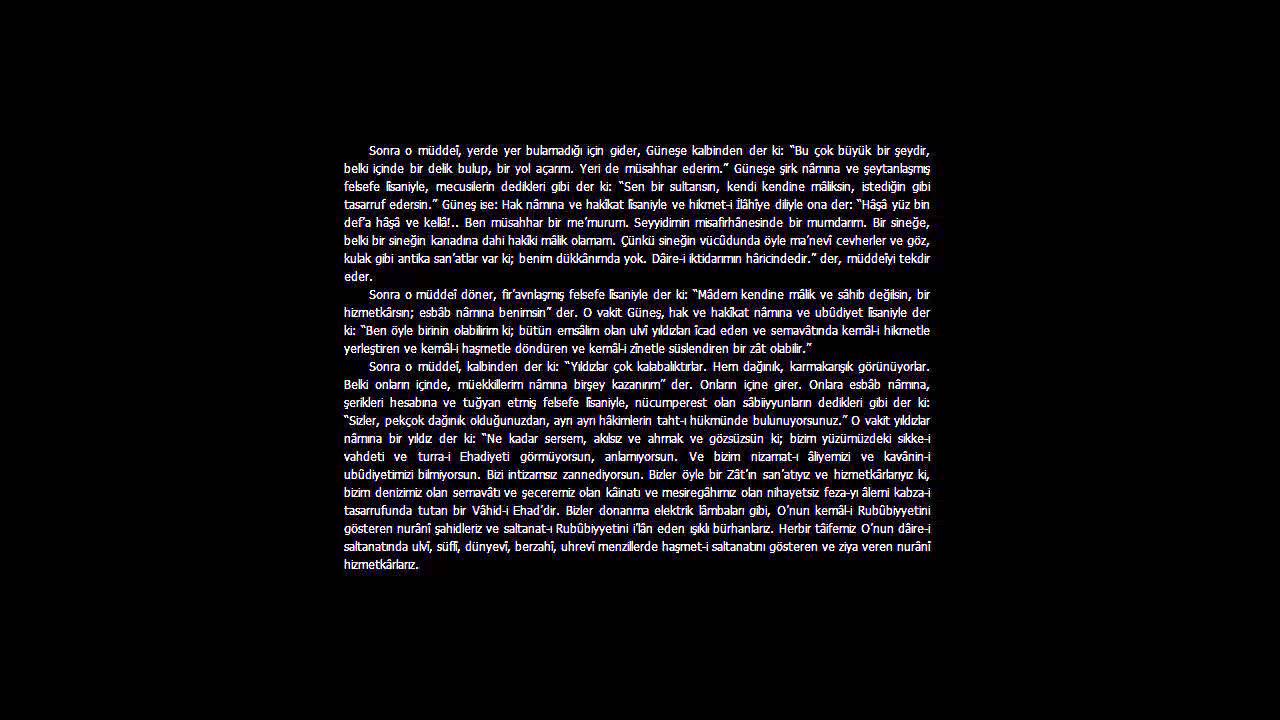Asa-yı Musa - İkinci Hüccet-i İmaniye [Risale-i Nur Külliyatından] [Metinli Ders]