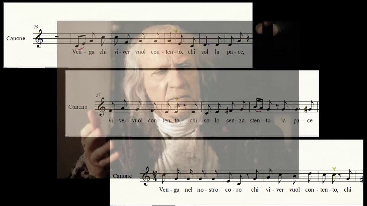 Antonio Salieri (1750-1825) - Venga nel nostro coro