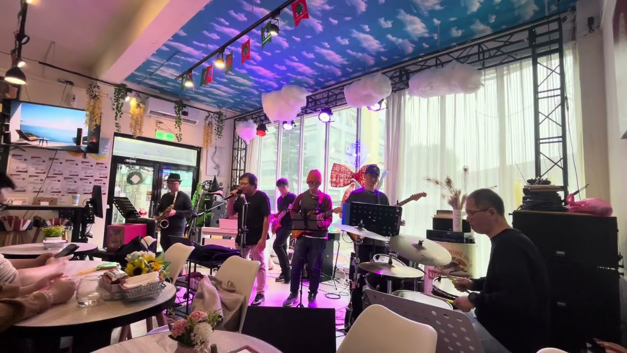 機場 Cover 薛岳 Fly Band January 2026樂放音樂餐廳演出 陳冠元薩克斯風