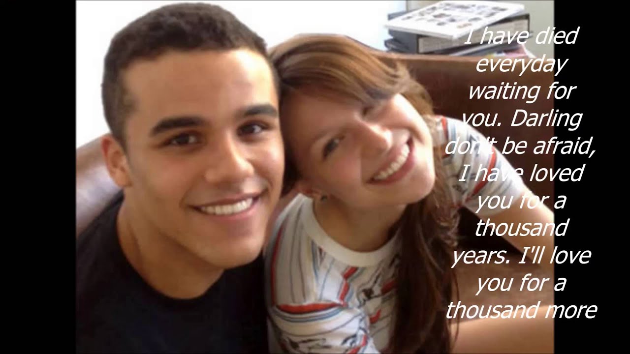 Glee Marley and Jake - a thousand years lyrics