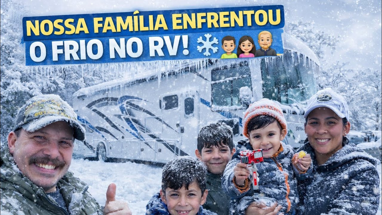 ACORDAMOS COM TUDO CONGELADO -15 !!!! 