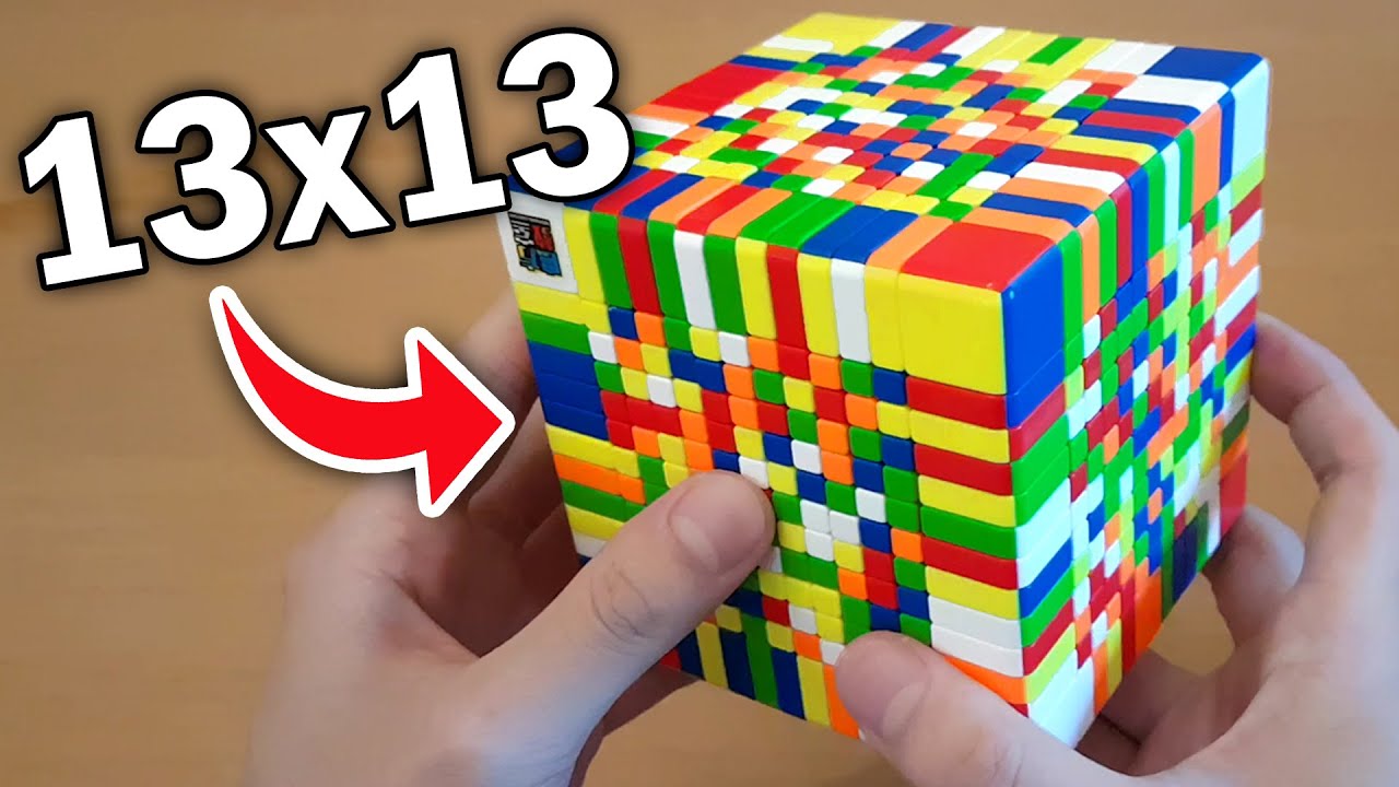 КАК Я СОБРАЛ ГИГАНТСКИЙ КУБИК РУБИКА 13X13