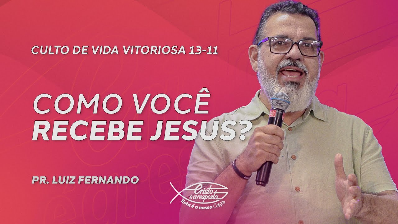 TUDO MUDA COM CRISTO! | Pr. Luiz Fernando (13/11)