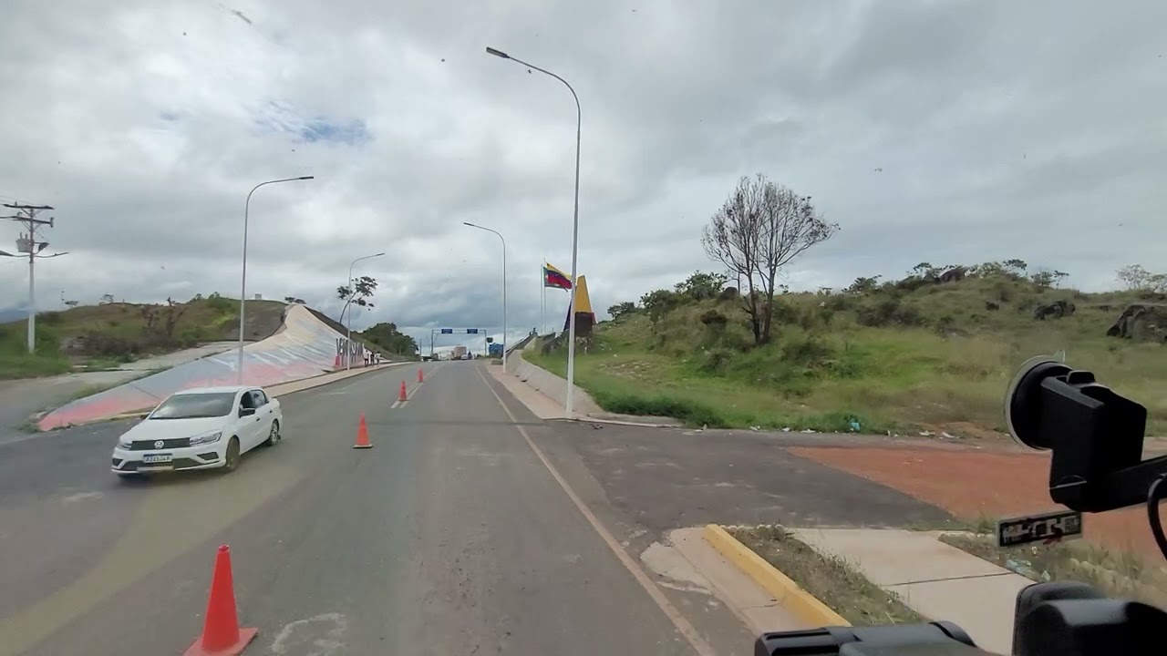 Saindo da Venezuela e entrando no Brasil