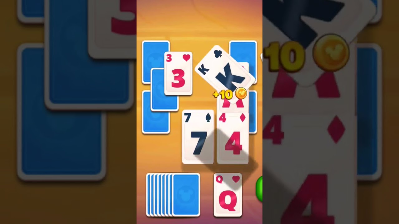 Ending of a new puzzle ✨️ Disney solitaire gameplay